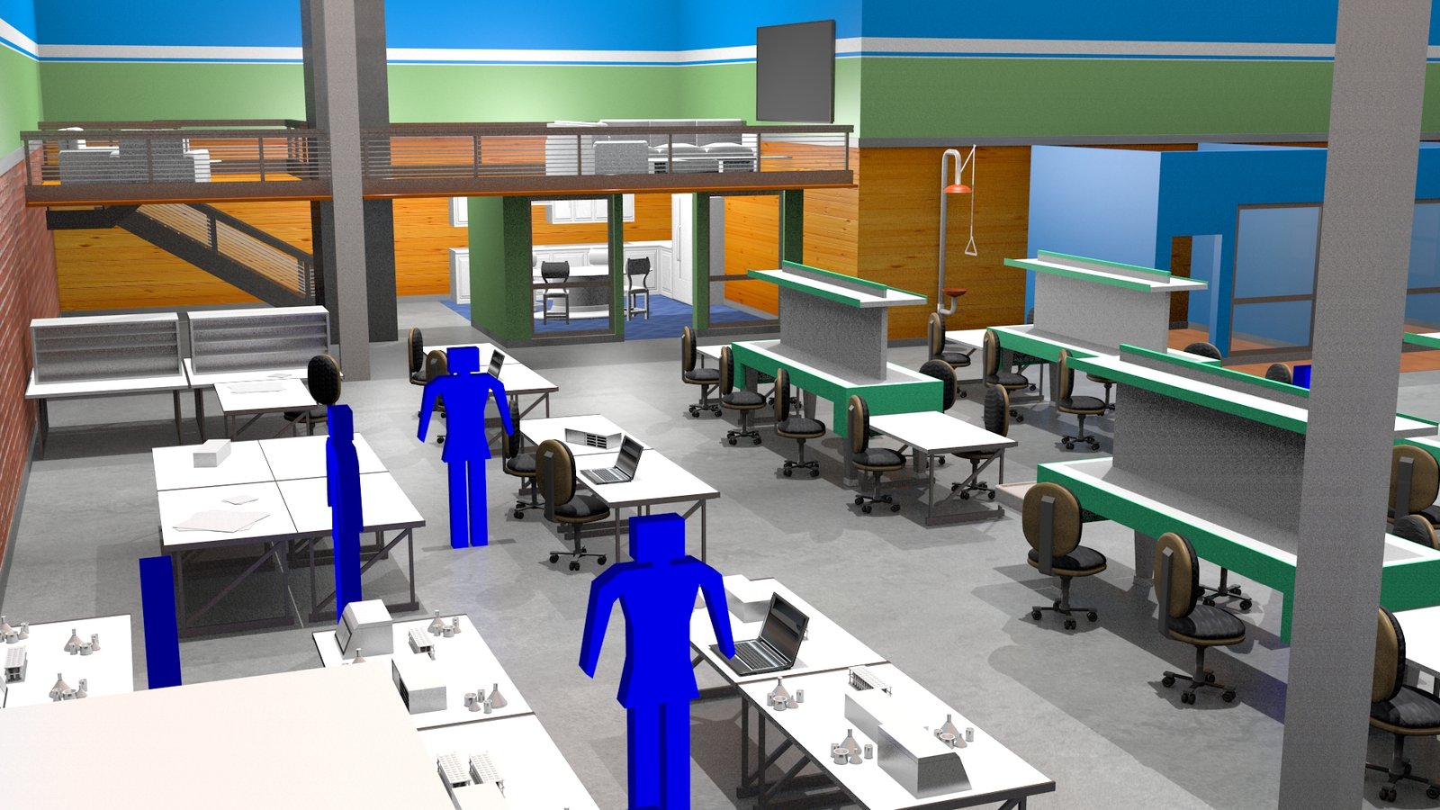 TPG McPherson Lab & Industrial Room Layout – David Z Berry